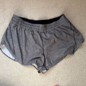 Lululemon Women's Track That Shorts 3” Gray Sz 20